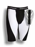 Spider Guard Compression Shorts With Web Flex Cup
